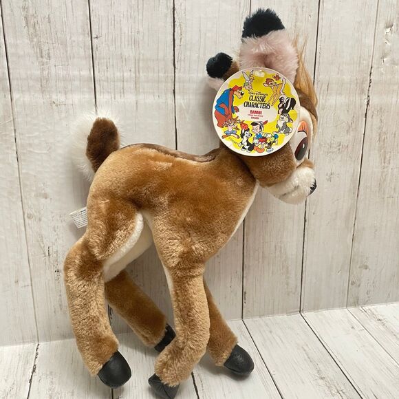 Authentic Vintage Stuffed Animal Plush Toy BAMBI Disney Park Sears Roebuck, & Co - Picture 7 of 12